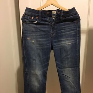 Madewell perfect vintage jeans, cutoff